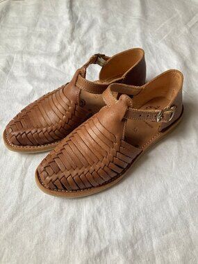 Harmonica Size 5.5 Alba Mary Jane Strap Huarache Shoes Summer Sandals Women's